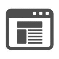 Website template icon